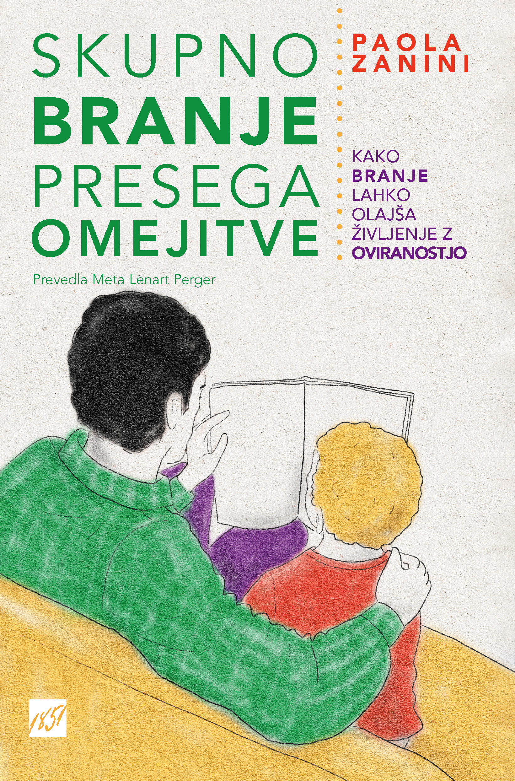 Zanini Paola - Skupno branje presega omejitve - naslovnica SKUPNO BRANJE PRESEGA OMEJITVE